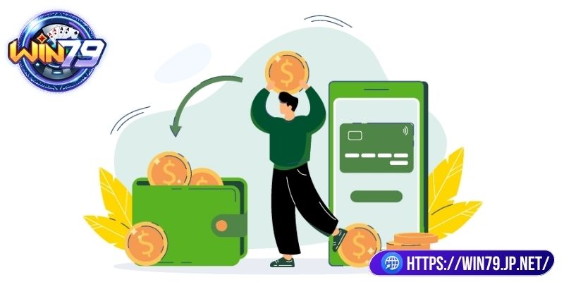 Nạp Rút Tiền Win79 2 Nạp rút tiền Win79 bằng ví điện tử